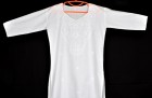 CAMICIONE BIANCO CON RICAMI A MANO