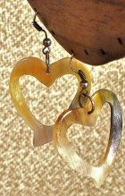 san valentino orecchini in corno
