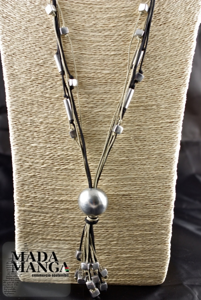 Collana Donna Con Ciondolo Cane In Resina Dipinta A Mano - Alluminio E Ottone Placcato Oro - 2