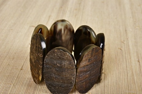 bracciale rovesciabile in corno