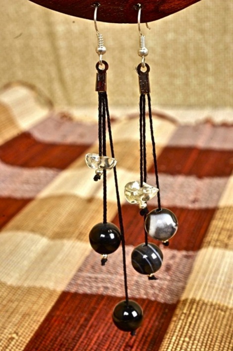 pendenti a sfere agata alluminio quarzo