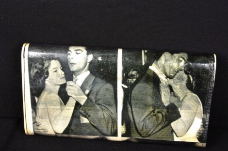 stampa francese su borsetta 